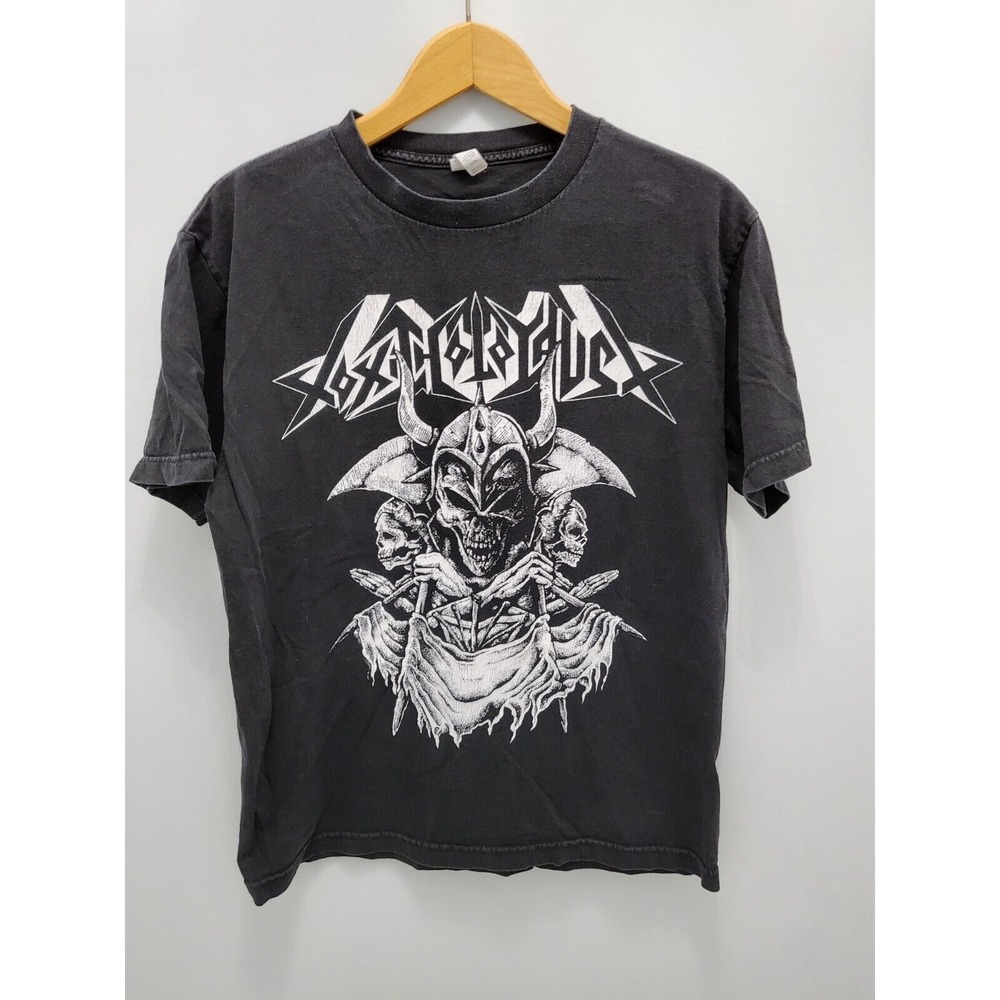 Toxic Holocaust Band T-Shirt Mens M Alstyle Thrash‎ Metal Demon Black Cotton